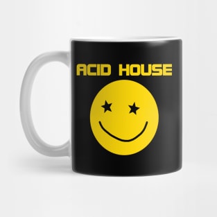 ACID HOUSE MUSIC - collector from the 90s yellow Mug